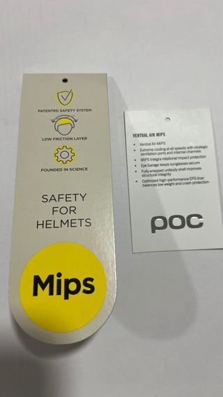 Casco POC Ventral Air Mips Hidrogeno Blanco