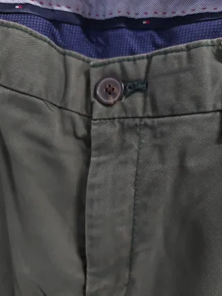 Pantalón Chino Tommy Hilfiger Verde Uomo