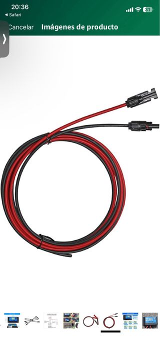 Controlador de Carga Solar + Accesorios