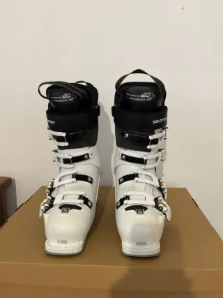 Botas de esquí Salomon blancas de gama alta