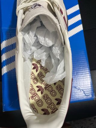 Adidas Handball Spezial Beige/Rojo