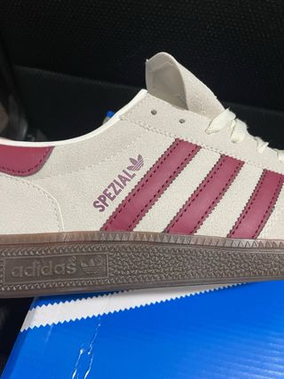 Adidas Handball Spezial Beige/Rojo