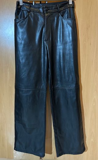 Pantalón polipiel Shein