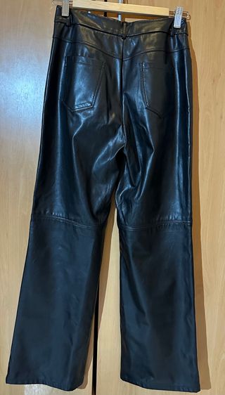 Pantalón polipiel Shein