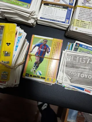 Vecchie figurine di calcio Liga Española