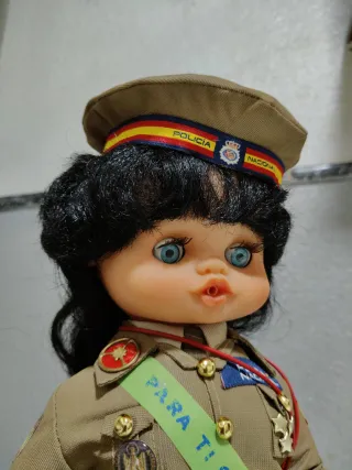 Muñeca funcionando mili ejercito  militar