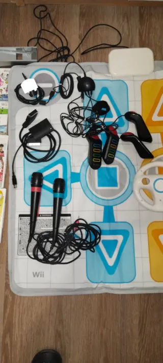 Consola Nintendo Wii + 10 Juegos