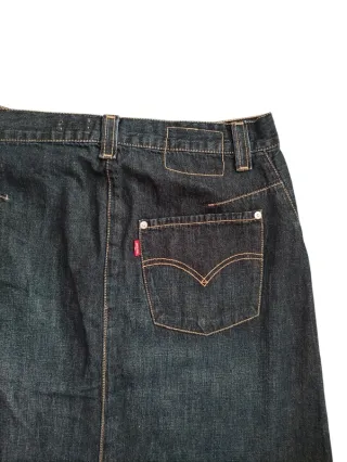 Gonna Levi's Denim Vintage Taglia M