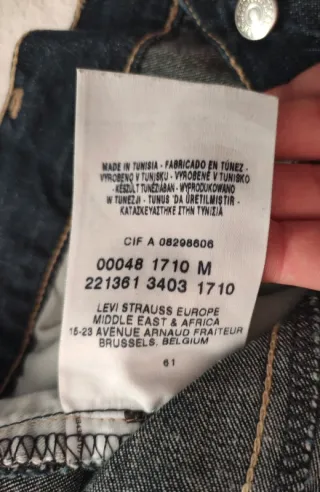 Gonna Levi's Denim Vintage Taglia M