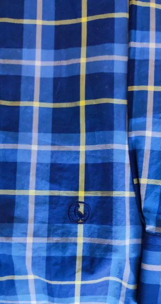 Camisa El Ganso Cuadros Azul y Amarillo Talla M