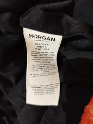 Vestido negro Morgan fiesta