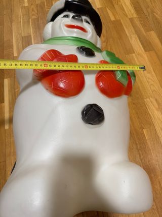 Muñeco de nieve luminoso !!!  Espectacular !!!!