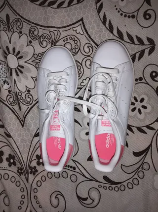 Adidas Stan Smith Blancas y Rosas