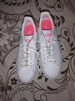 Adidas Stan Smith Blancas y Rosas
