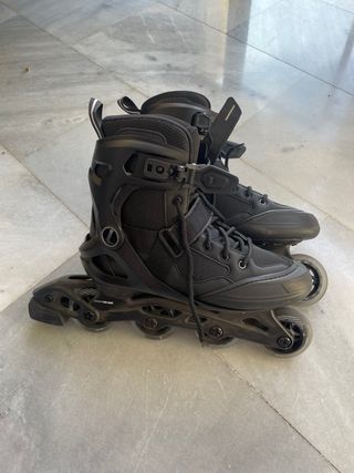 Patines en línea negros (Talla 41)