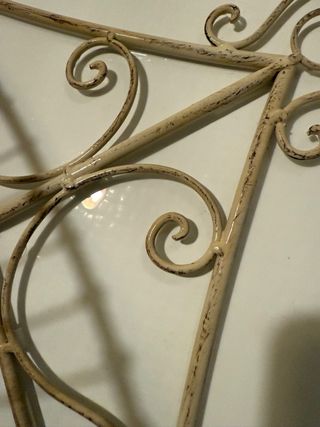 Portavasi in ferro battuto