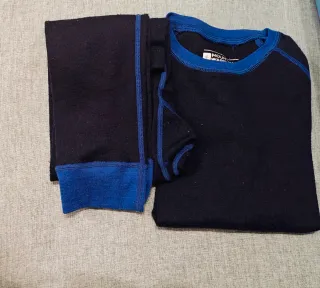 Camiseta y pantalón térmico lana merino