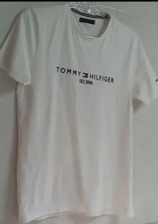 Maglietta Tommy Hilfiger Taglia M Bianca