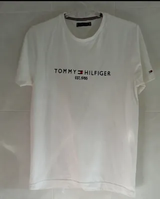 Maglietta Tommy Hilfiger Taglia M Bianca