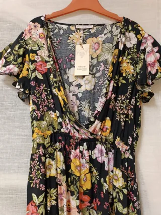 Vestido floral chica