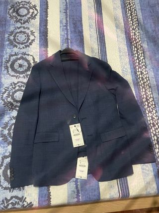 Traje azul Talla M