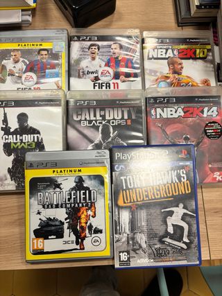 Pacchetto Giochi PS3: FIFA 10, 11, NBA 2K10, 2K14, CoD