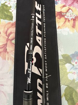 Carrete y cañas de spinning