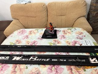 Carrete y cañas de spinning