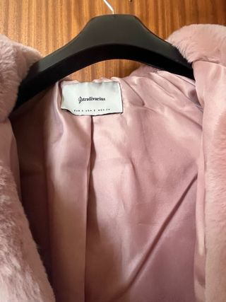 Chaqueta Stradivarius rosa talla única