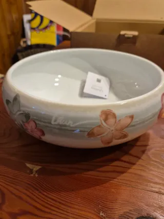 Ciotola in porcellana Thun decorata