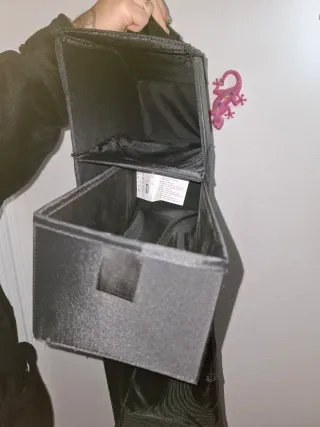 Organizador Colgante Zapatero Armario Negro