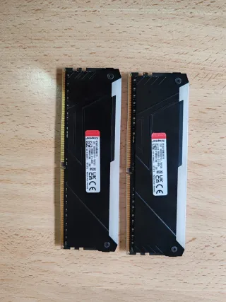 2x8GB DDR4 3200MHz HyperX Fury RGB