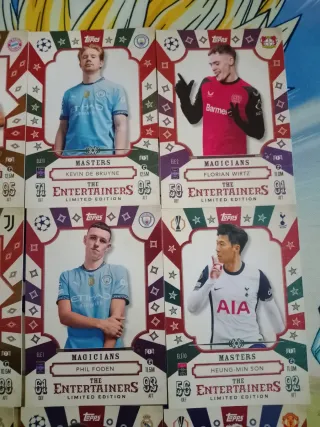 Topps The Entertainers 2024-25 Champions League