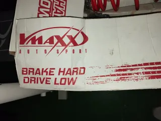 Kit Suspensión Roscada VMaxx Regulable Color Rojo