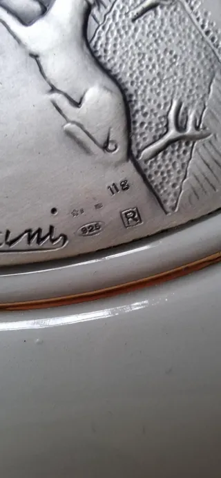 Piatti di Natale in Argento