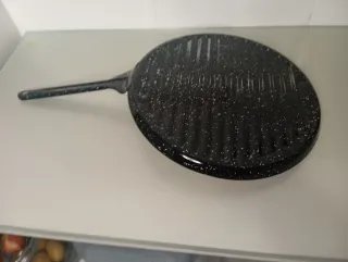 Asadora esmaltada redonda 25 cm