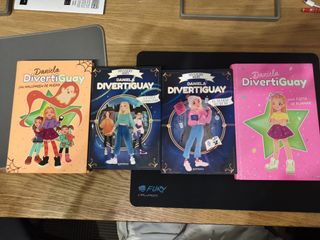4 libros Daniela Divertiguay