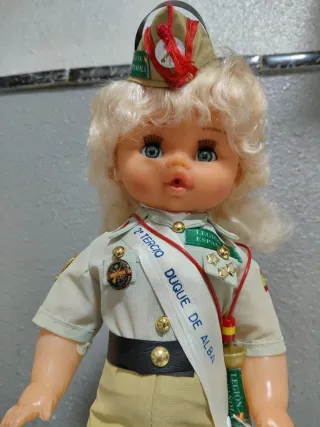 Muñeca funcionando Legión Española mili ejercito