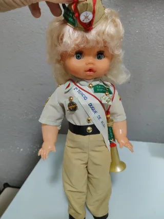 Muñeca funcionando Legión Española mili ejercito