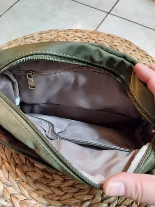 Bolso bandolera verde militar