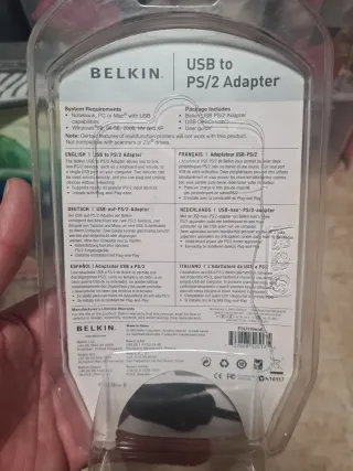 Adattatore USB a PS/2 Belkin per mouse e tastiera