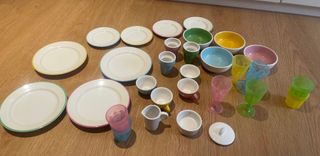 Juego de vajilla de cerámica para niños