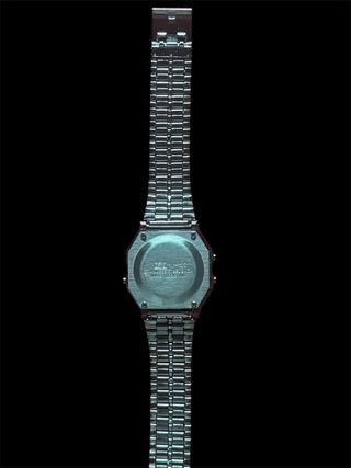 Orologio digitale vintage nero