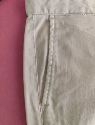 Bermuda juvenil beige