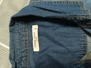 Camisa vaquera Green Coast azul