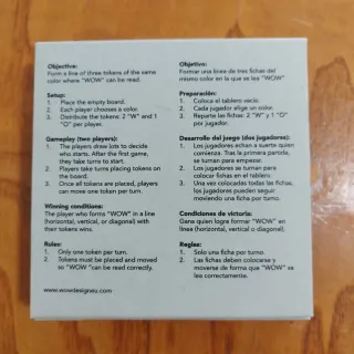 Azulejos decorativos WOW tic tac toe