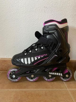 Patines en línea negros talla 39