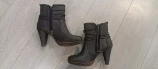 Botines Xti tacón mujer talla 38
