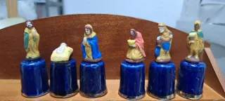 Belén de porcelana figuras