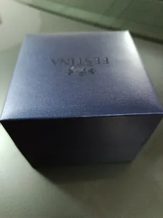 Caja para reloj Festina azul